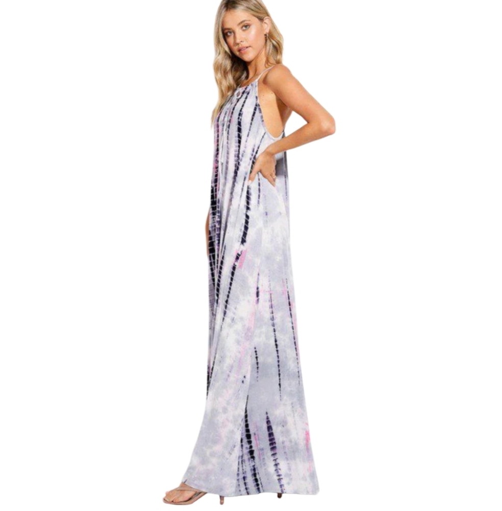 Phil love Tie-Dye Maxi Dress